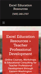 Mobile Screenshot of exceleducationresources.com